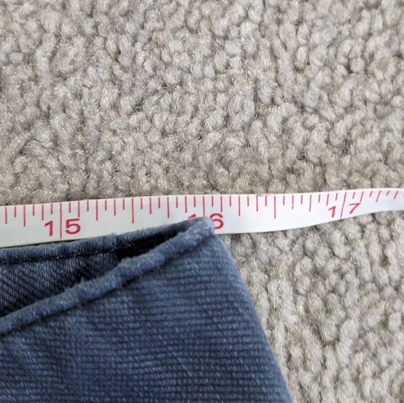 VRST Men's Blue Chino Slim Stretch Straight Pants Size 32x33 Blue Golf Denim - Picture 9 of 10